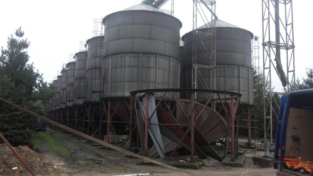 Bin Michał Winkler GSI PETKUS ARAJ Tani Montaż Demontaż Silos Zbożowy