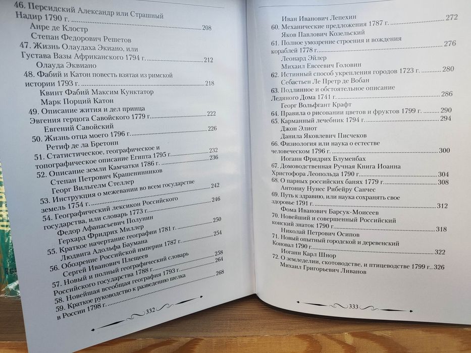 Каталог старинной книги