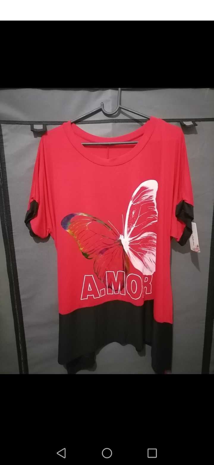 Camisolas curtas xl