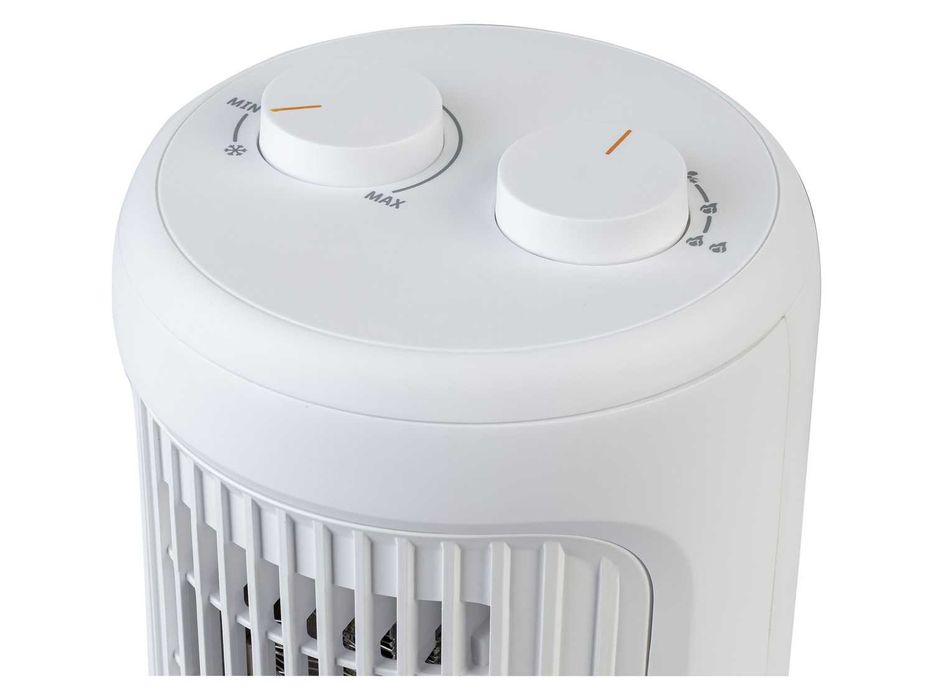 Termowentylator kolumnowy SILVERCREST STHL 1500 A1, 750W-1500W, BIAŁY