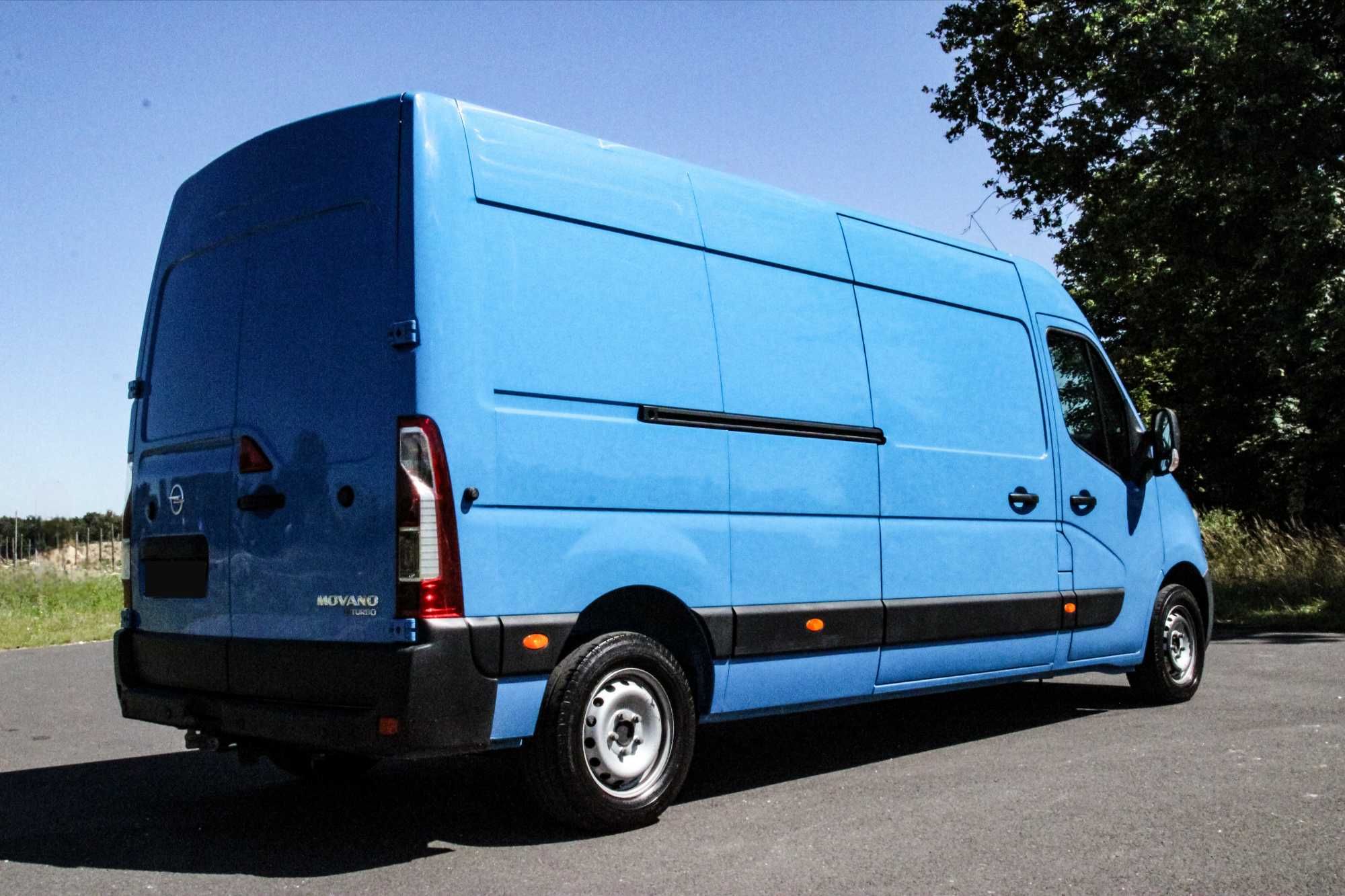 OPEL MOVANO Wynajem Wypożyczalnia Bus Brygadówka Blaszak 3os.