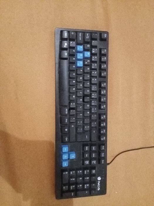 Teclado gamer para jogar e para trabalhar