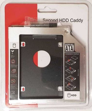 Карман SATA3 9.5 мм Оptibay оптибей адаптер для SSD HDD диска