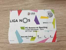 Bilhete Arouca - Sporting Liga NOS 2015