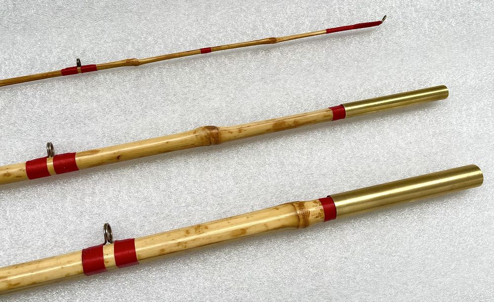 RETRO FISHING przepiękna spławikówka bambusowa Sprzęt Rybacki z W-wa