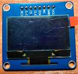 1.3" OLED (B] SKU10451 Waveshare wyświetlacz OLED niebieski