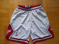 Spodenki NBA  Chicago Bulls białe L