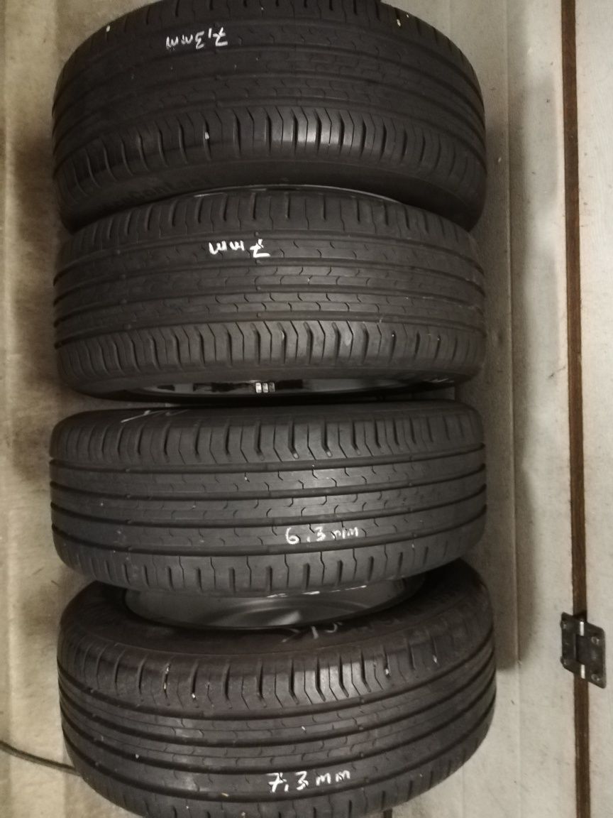 Opony 4szt komplet opon letnie lato 195/55 R16 Continental ContiEco