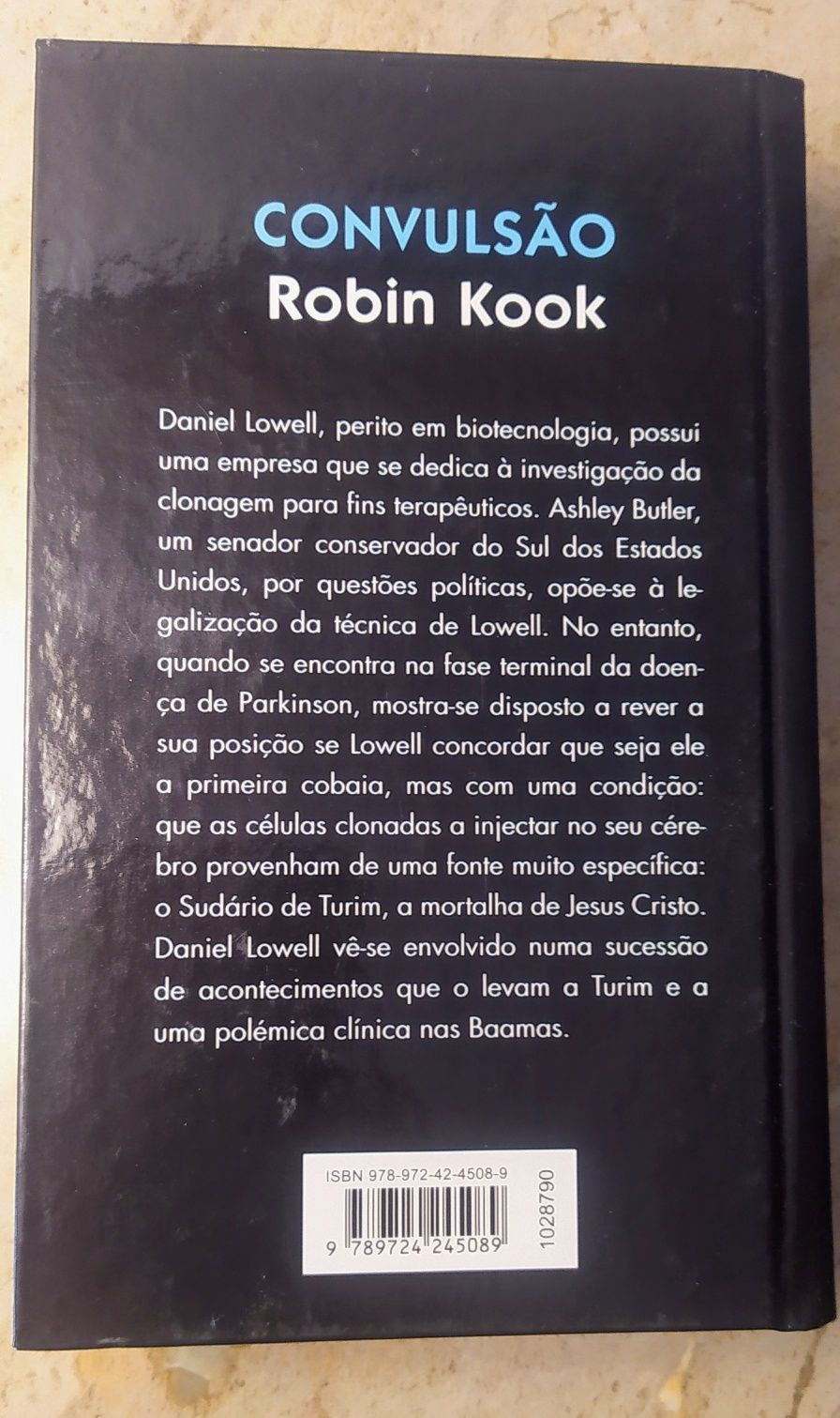 Oferta portes - "Convulsão" - Robin Cook