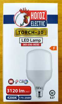 Лампа світлодіодна LED Horoz Electric "Torch-30"  30W, 4200K, 3120 lm
