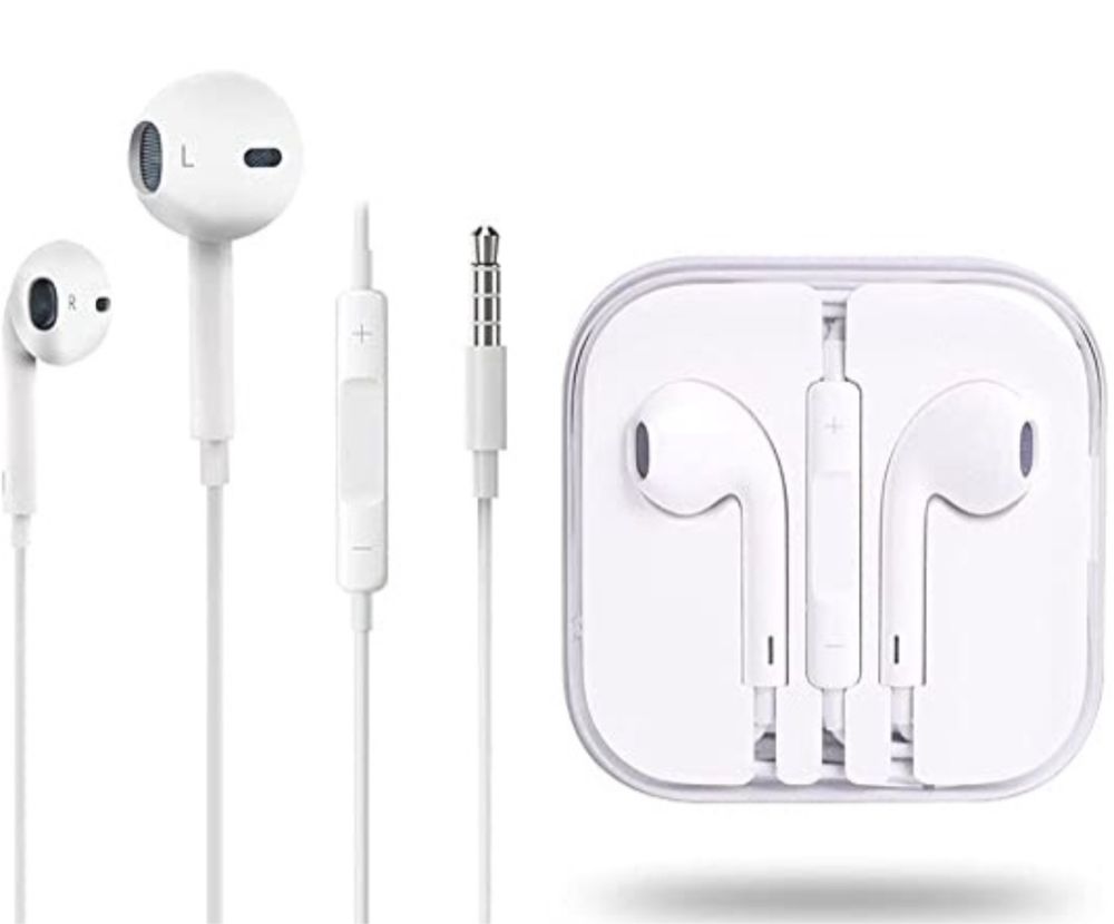 EarPods Apple orig. com fio - novos/ nunca usados