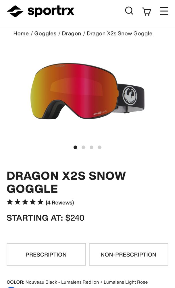 Маска сноуборд лижі dragon alliance x2