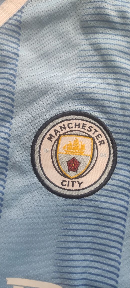 Zestaw strój koszulka spodenki Ederson M.  Manchester City r. 98/104
