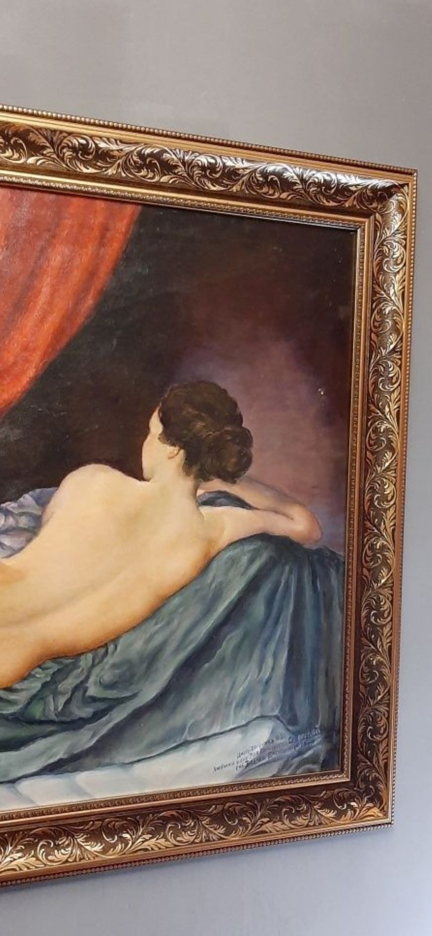 Венера с зеркалом картина Диего Веласкес