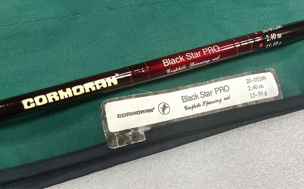 Unikatowa wędka spiningowa CORMORAN Black Star Pro 240 cm