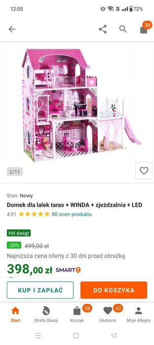 domek dla lalek duży