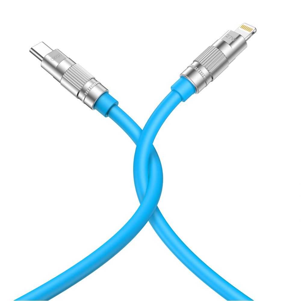 Kabel XO NB-Q228A USB-C - Lightning 1,2m 27W niebieski