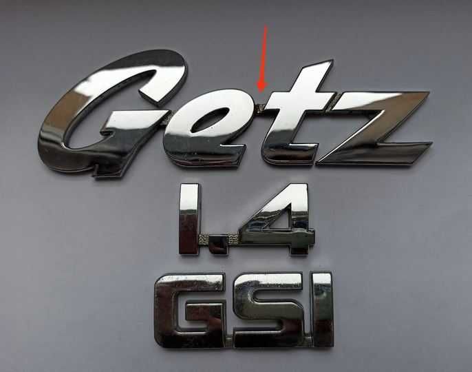 Napis Hyundai Getz