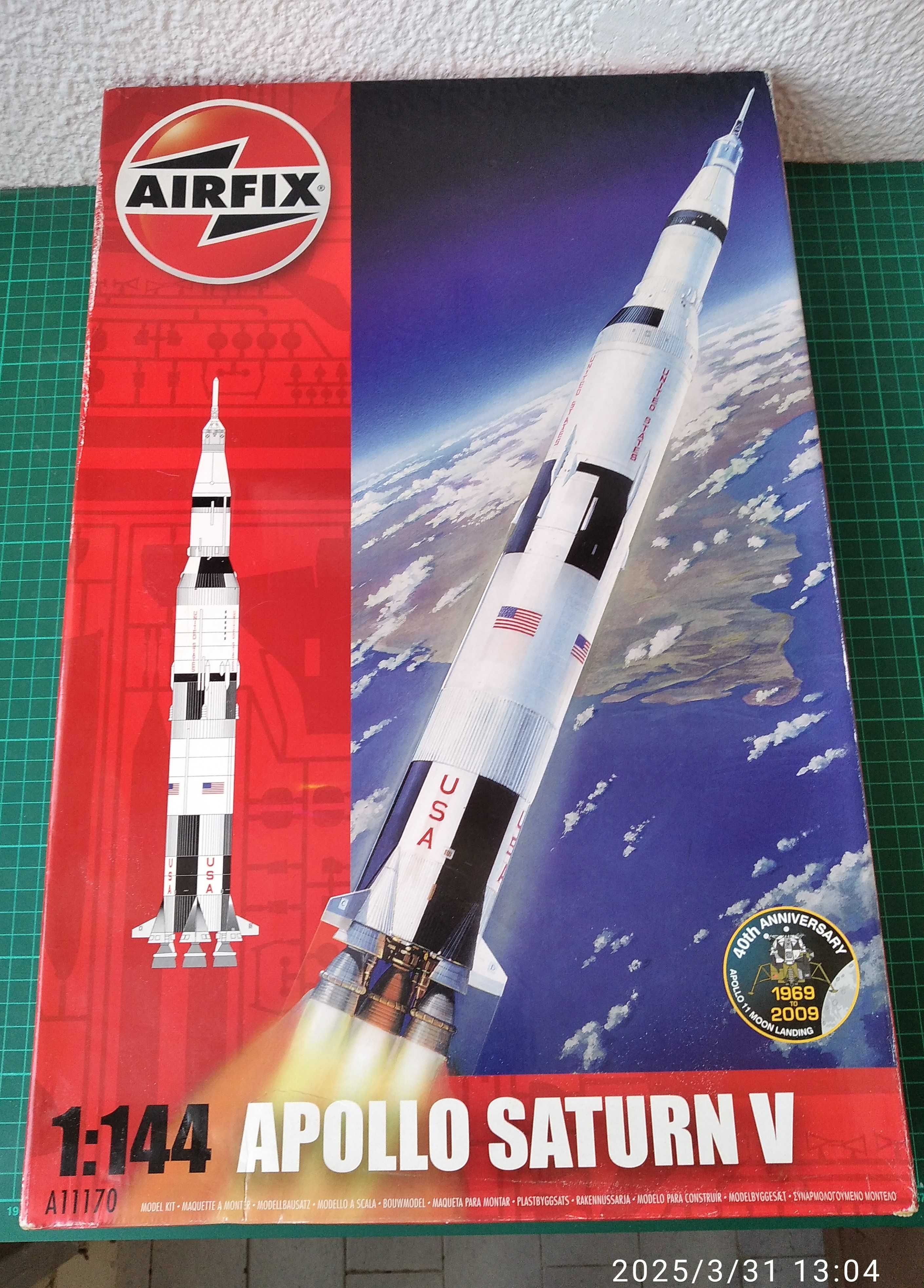 Airfix Apollo Saturn V "40th Anniversary 1969 to 2009" 1/144