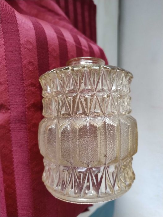 Kryształowa Karafka z PRL wys z korkiem 26 cm stan bdb. szybka wysyłka