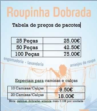 Passo a ferro e faço limpezas a casa