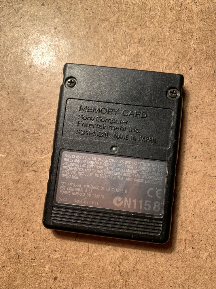 SONY Cartão de Memória 8MB PS2