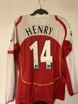 Henry 2005 długi rekaw rozmiar L i XL Arsenal