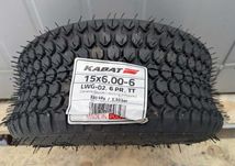 Opona rolnicza klockowa 15x6.00-6 6PR KABAT