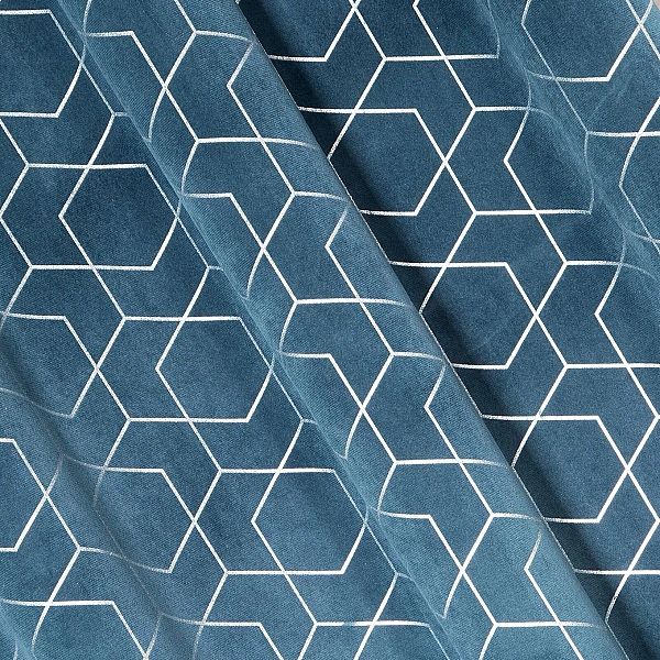 Zasłona Welurowa Dekoracyjna Nowoczesna Mandi 140x250 na Przelotkach