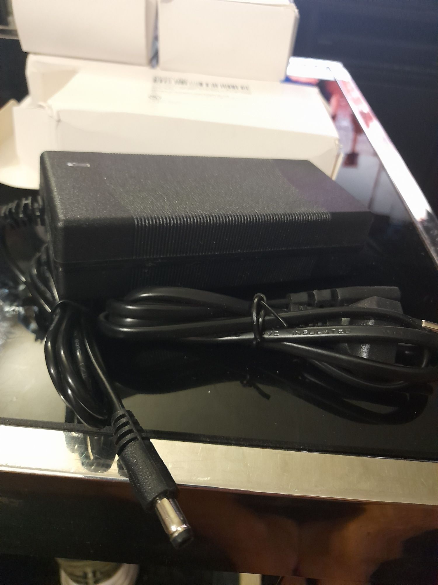 Charger trotinete carregador novo femea plug
