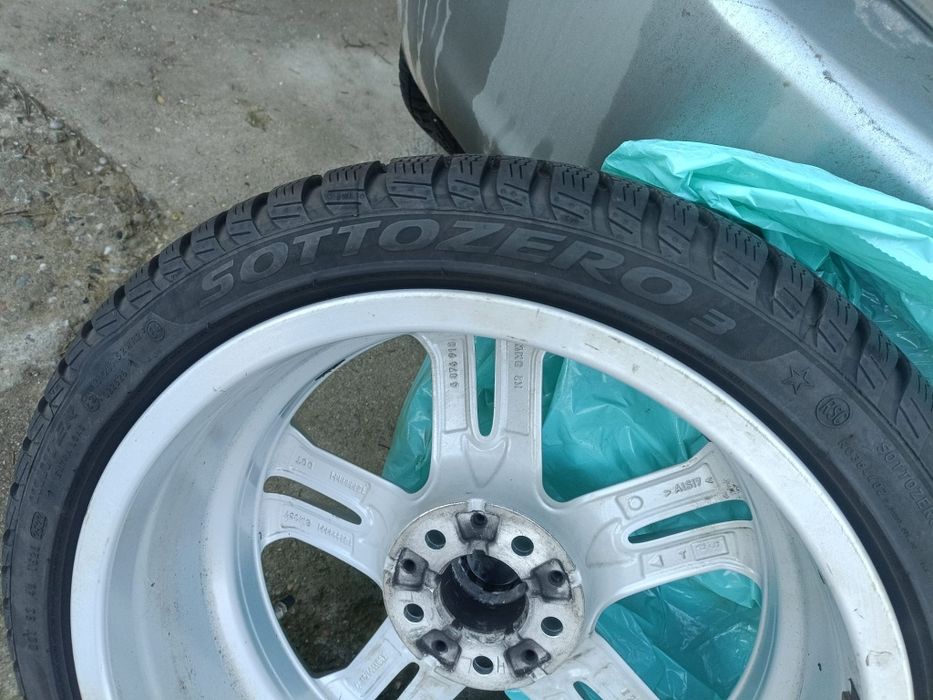 Opony zimowe +felgi 5x120 BMW