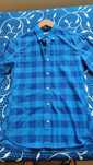 Camisa Azul Homem Mango | Tamanho XS | Slim Fit