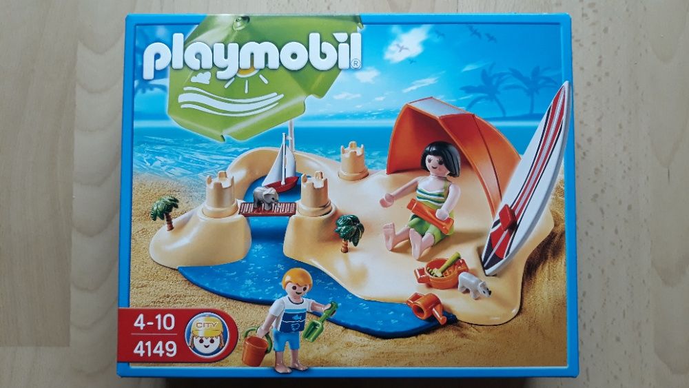 Playmobil 4149 Wakacje Urlop Na Plaży. Holiday Compact set playmobile