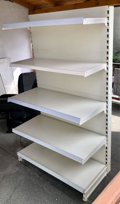 Regał Metalowy przyścienny EDEN 180 x 103 x 60, Prosty!