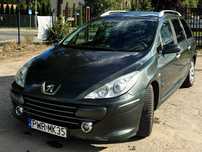 307 SW 1.6 HDI 2007 rok brak rdzy panorama klima 100% sprawny zadbany