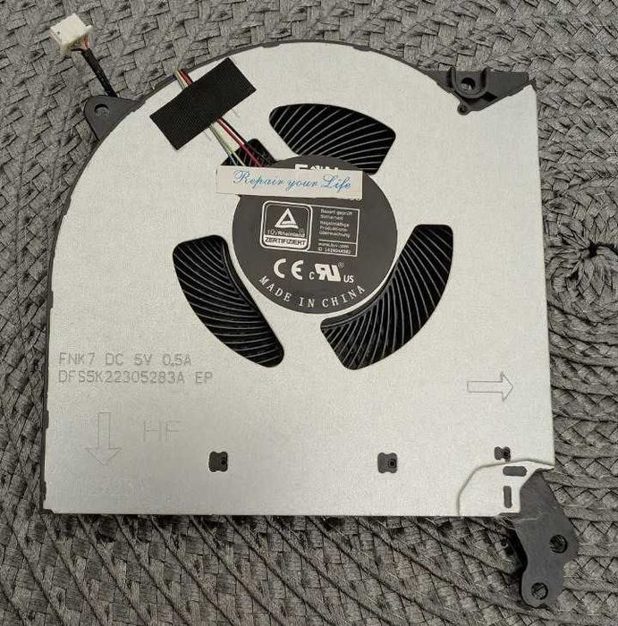 Кулер/Вентилятор для Lenovo Legion 5 (CPU)