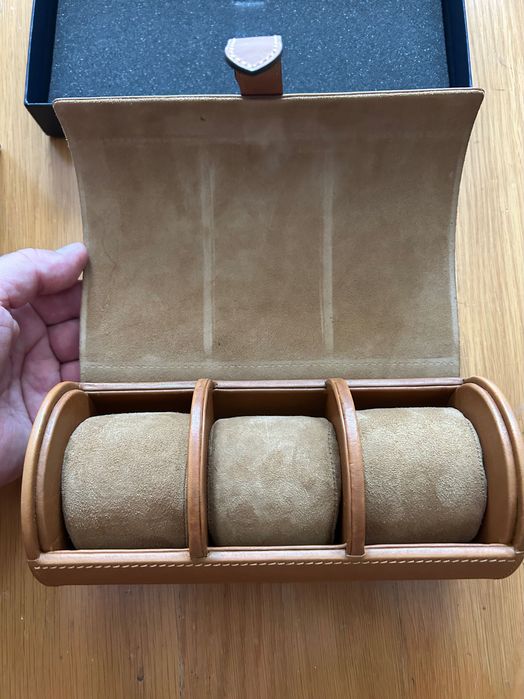 Caixa (rolo) Ralph Lauren, para 3 relógios