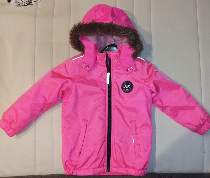 Kurtka narciarska, zimowa Articnorth Adventure 69 różowa 4/5 lat dziec