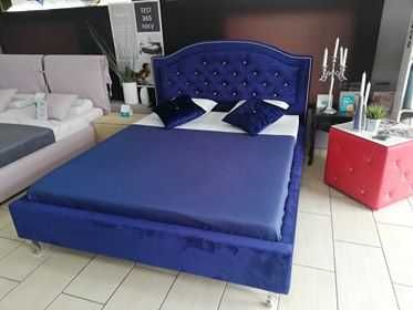 Super designe łóżko JASMIN 180x200 z materacem
