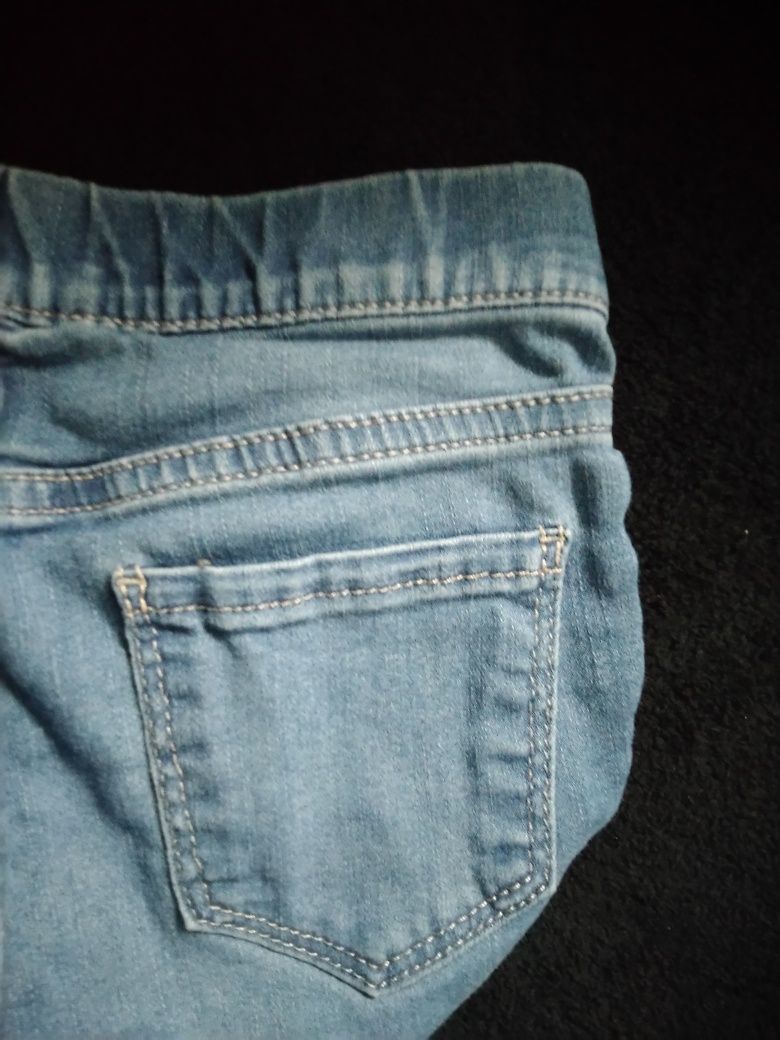 Spodnie H&M jegginsy jeans legginsy roz.116