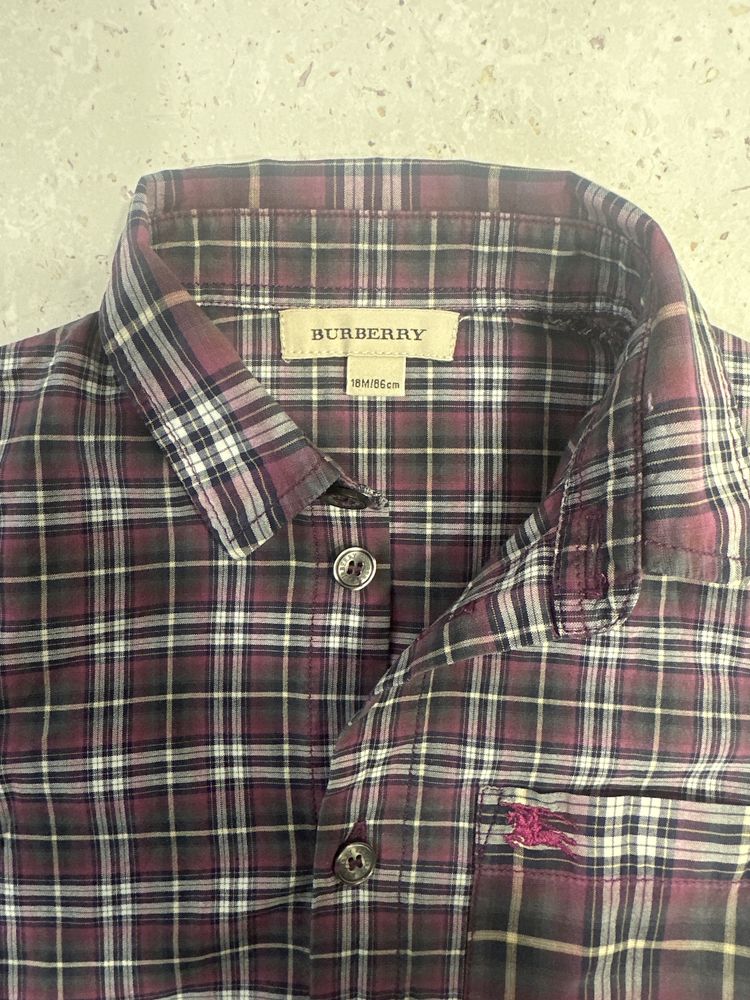 Рубашка BURBERRY 86 см (18мес)