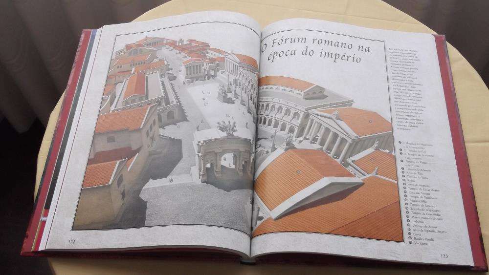 livro Roma mil anos de poder e gloria