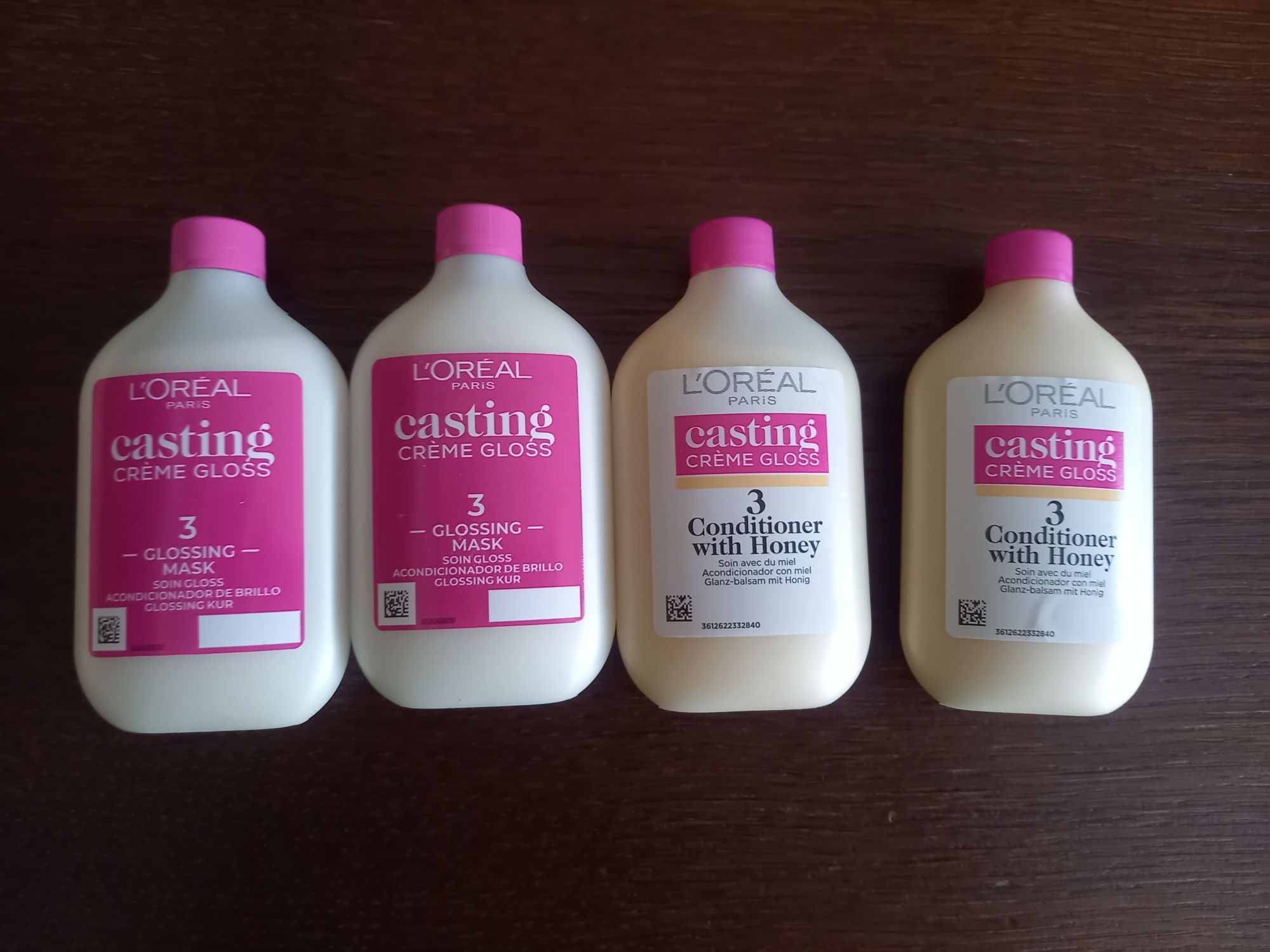 Zestaw 4x odżywka Loreal casting creme gloss