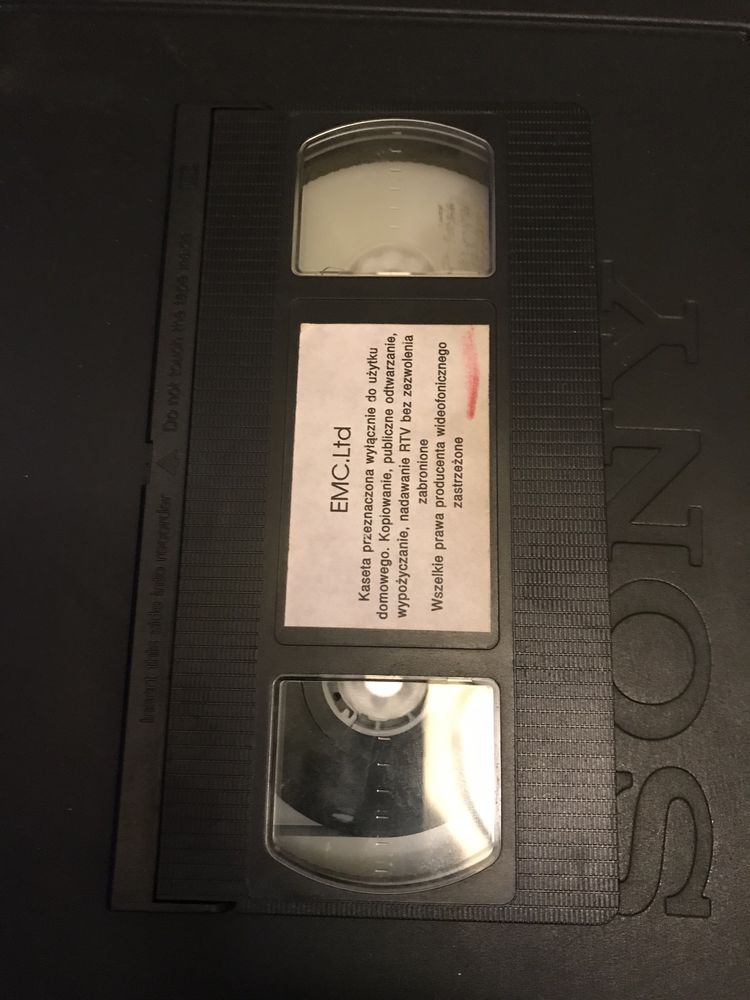 Kaseta VHS film PSY