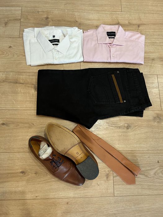 Paczka wielu ubrań damsko-męskich - bardzo dobry stan