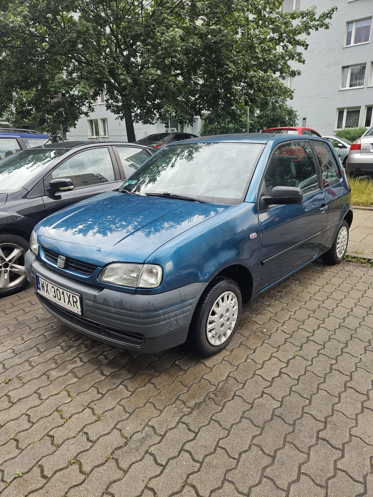 Piękna Zielona Strzała Seat Arosa Benzyna 1998r 1.0 jeździ i hamuje