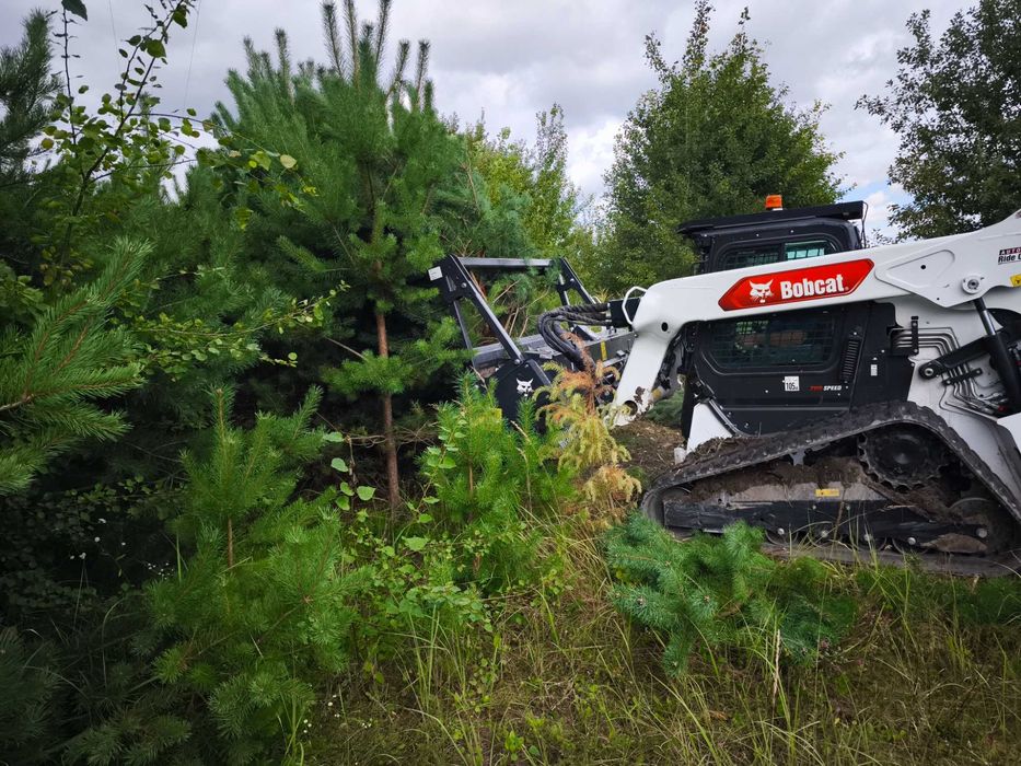 Mulczer leśny - Czyszczenie, oczyszczanie działek, nieużytków, gruntów