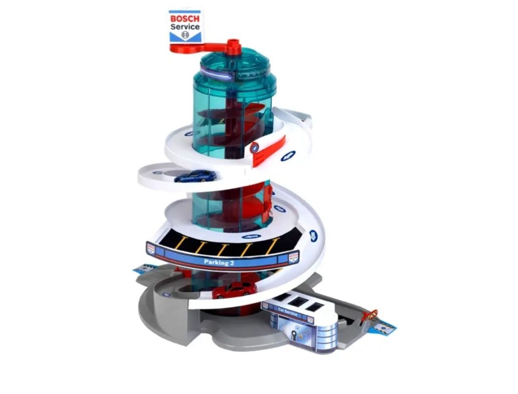 Детский игровой набор Bosch Car Service -Helix- парковочный гараж (Kle