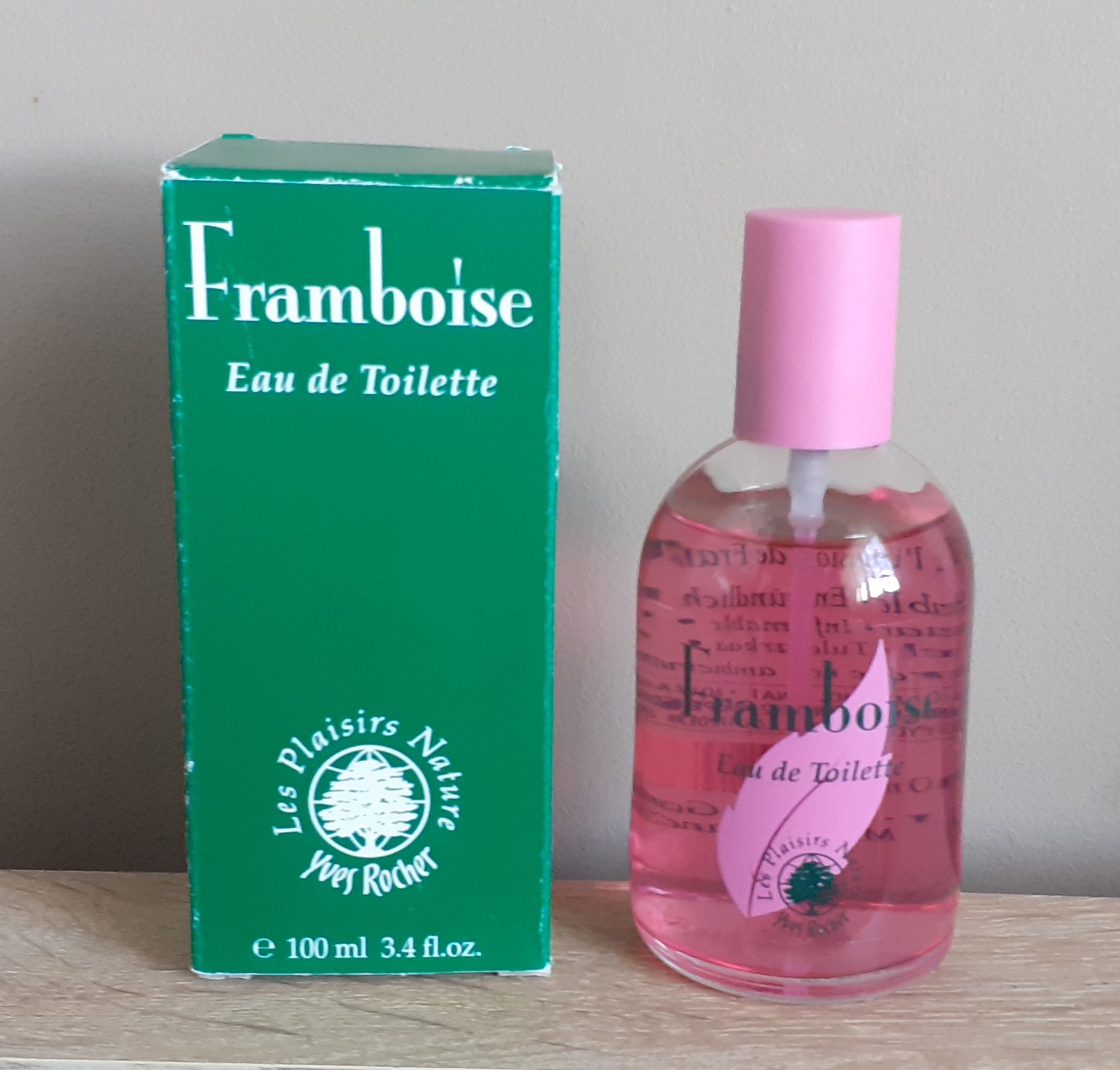 Yves Rocher woda toaletowa Framboise / Malina 100ml.