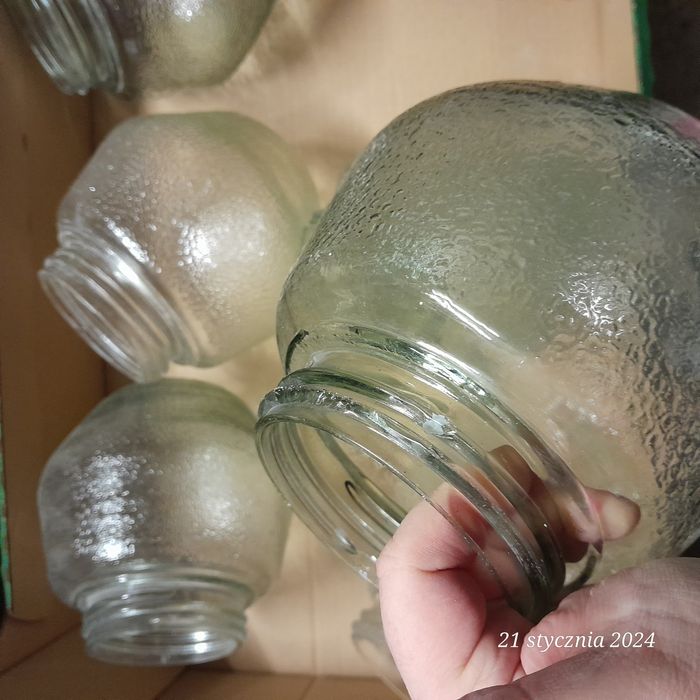 Lampa przemysłowa z podstawą porcelanową